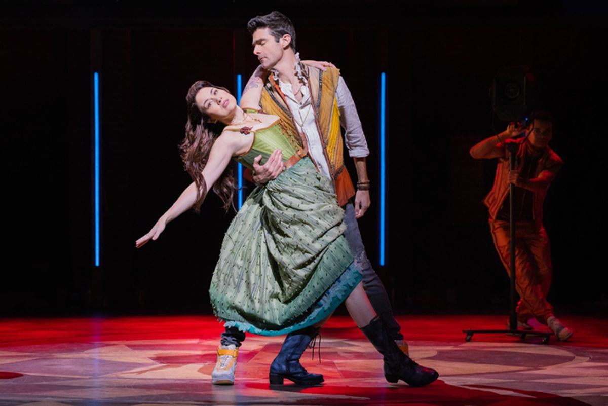 Alison Luff and Drew Gehling at Photos: Meet the New Cast of & JULIET on Broadway